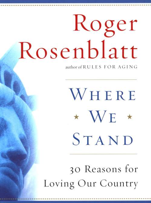 Book cover of Where We Stand
