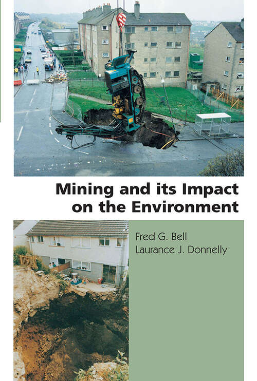 Book cover of Mining and its Impact on the Environment (1)