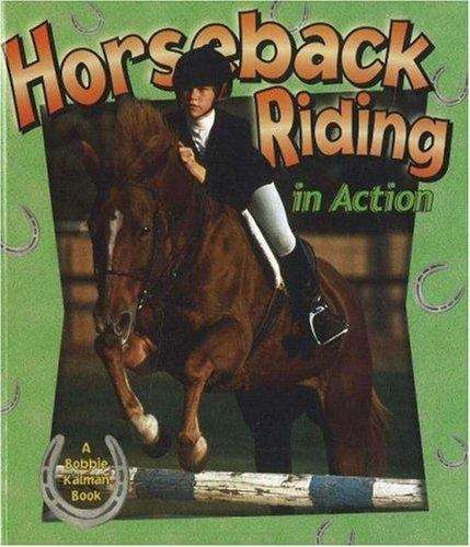 Book cover of Horseback Riding in Action