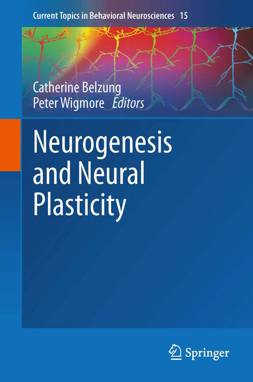 Book cover of Neurogenesis and Neural Plasticity