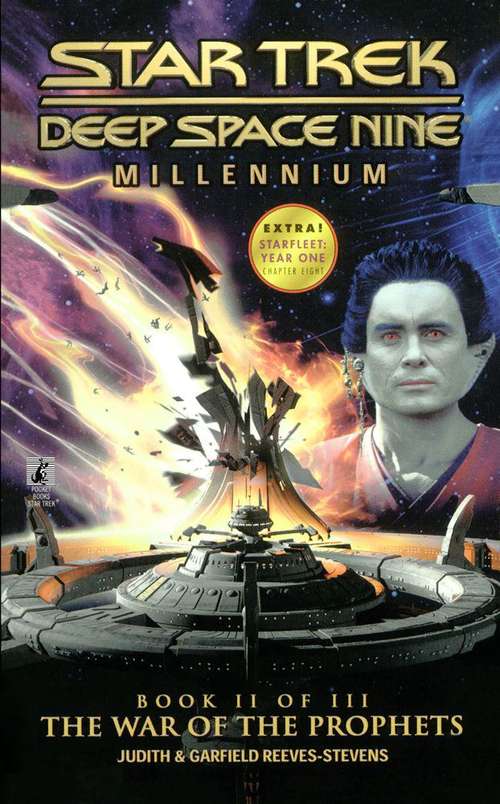 Book cover of Star Trek Millennium Book II: The War of the Prophets