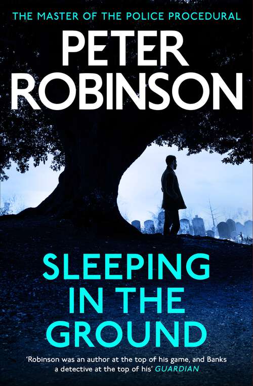 Book cover of Sleeping in the Ground: DCI Banks 24