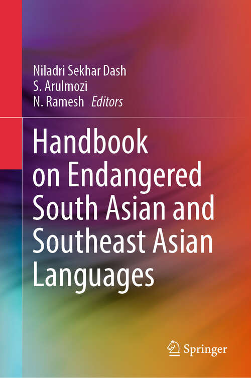 Book cover of Handbook on Endangered South Asian and Southeast Asian Languages