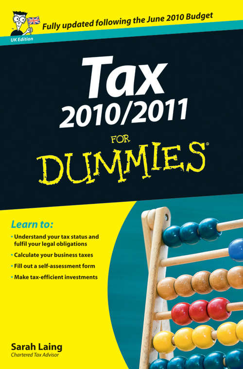 Tax 2010/2011 For Dummies
