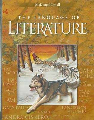 Book cover of The Language of Literature (Grade #6)