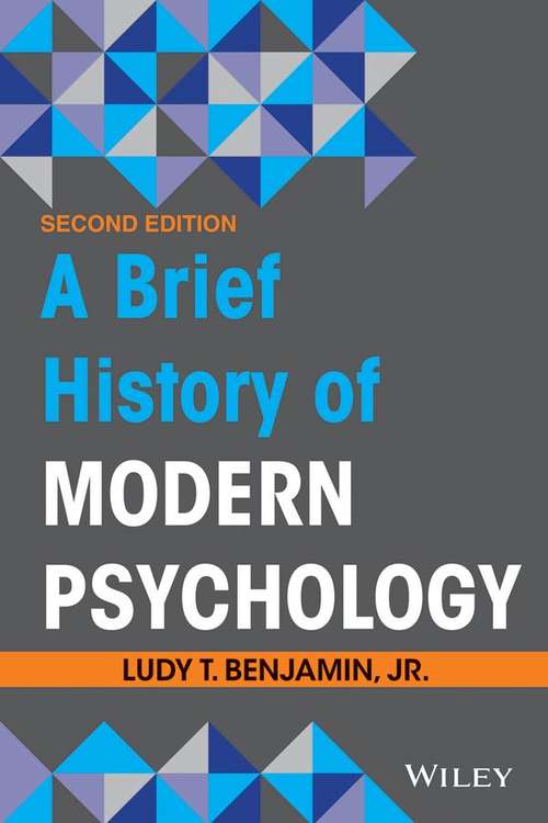 Book cover of A Brief History of Modern Psychology (Second Edition)