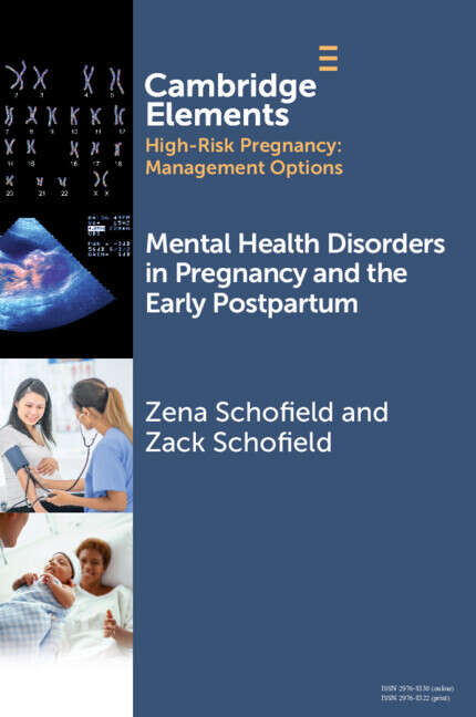 Book cover of Mental Health Disorders in Pregnancy and the Early Postpartum (Elements in High Risk Pregnancy: Management Options)
