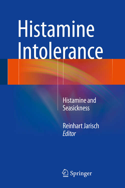 Book cover of Histamine Intolerance