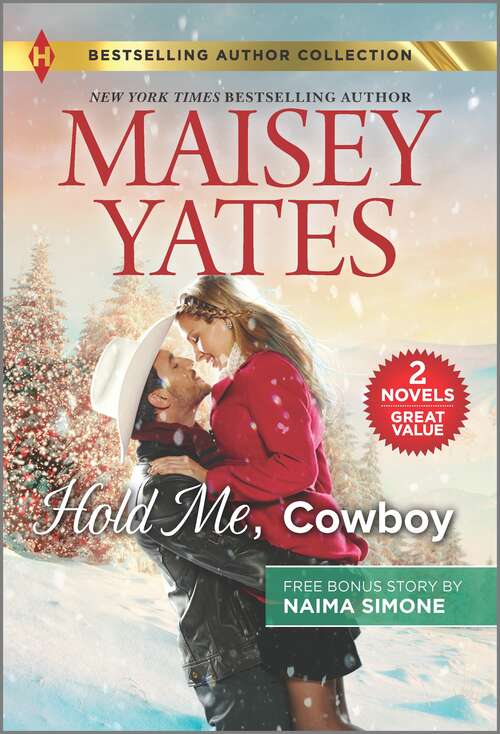 Book cover of Hold Me, Cowboy & Black Tie Billionaire: The Holiday Gift Cardwell Christmas Crime Scene Hold Me, Cowboy (Reissue) (Copper Ridge Ser.)