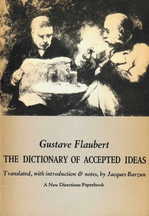 Book cover of Dictionary of Accepted Ideas
