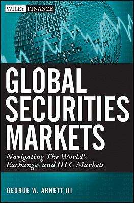 Book cover of Global Securities Markets