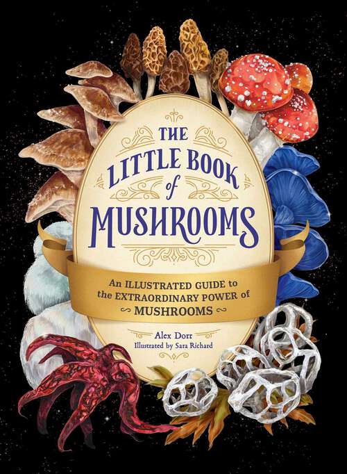 Book cover of The Little Book of Mushrooms: An Illustrated Guide to the Extraordinary Power of Mushrooms