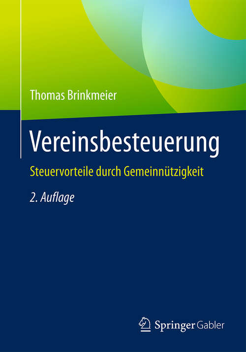 Book cover of Vereinsbesteuerung