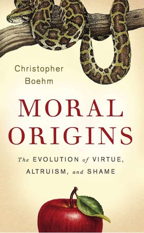 Book cover of Moral Origins