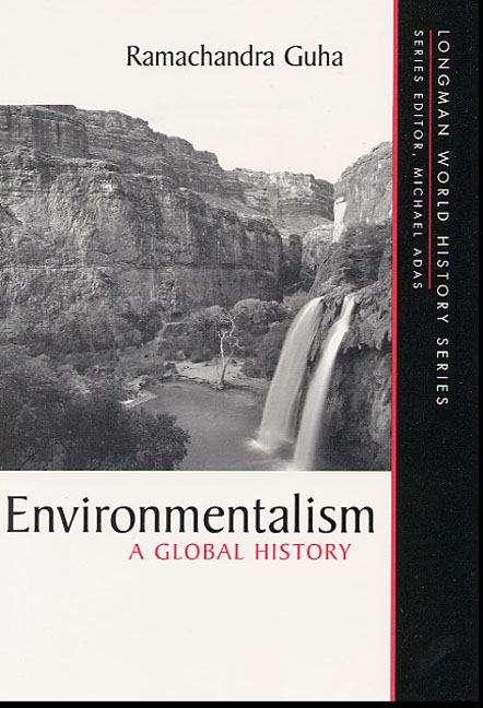 Book cover of Environmentalism: A Global History