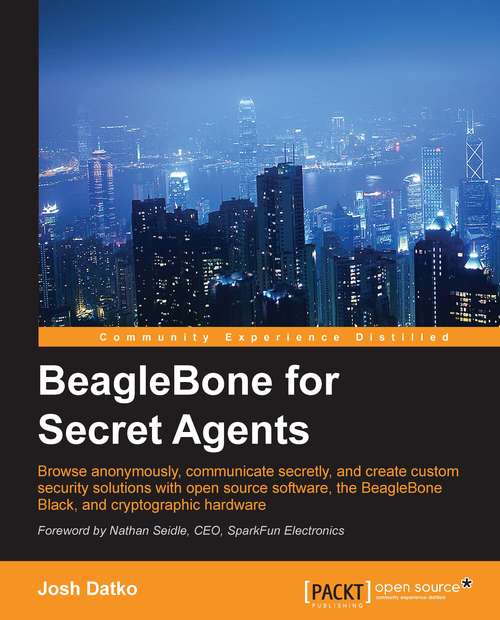 Book cover of BeagleBone for Secret Agents
