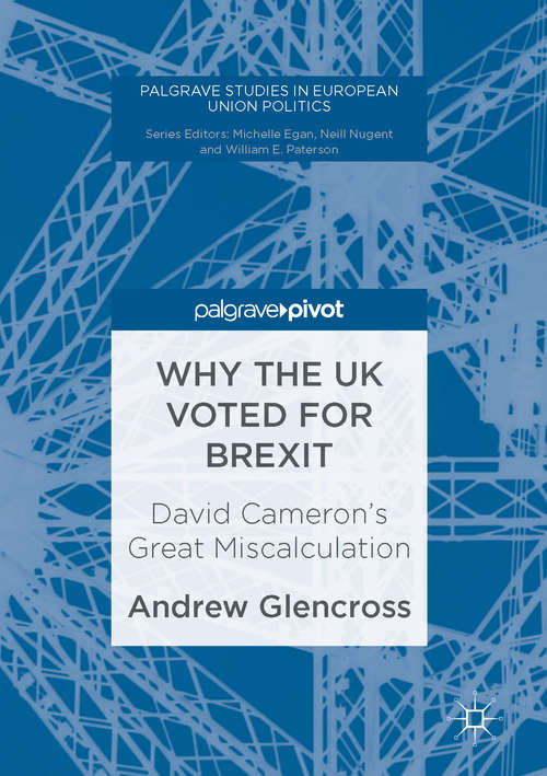 Book cover of Why the UK Voted for Brexit