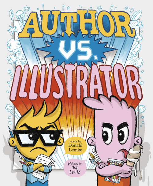 Book cover of Author vs. Illustrator