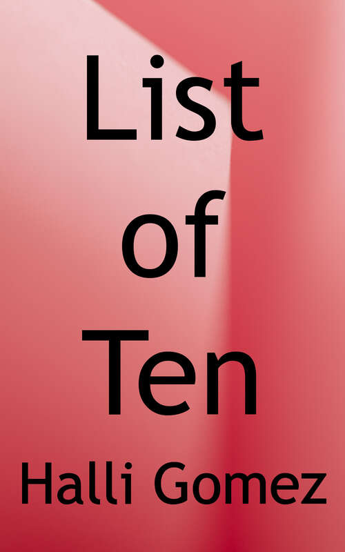 Book cover of List of Ten