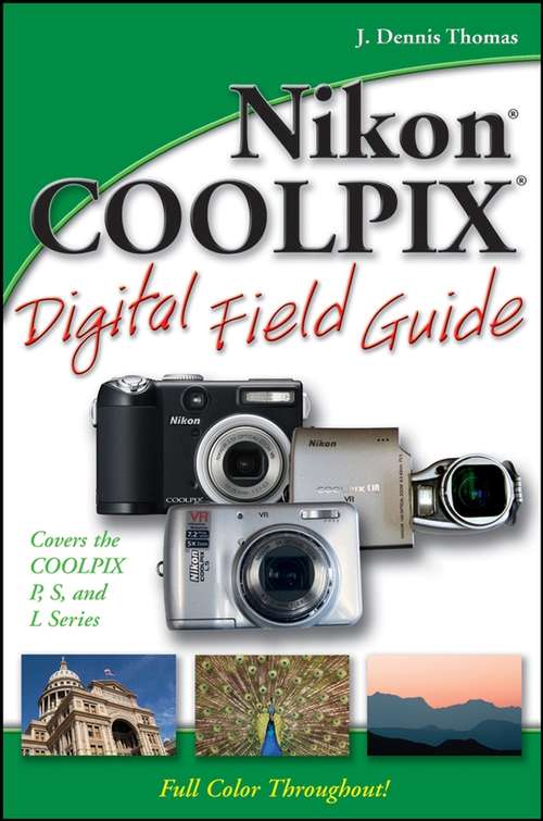 Book cover of Nikon COOLPIX Digital Field Guide