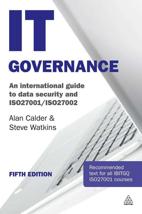 Book cover of IT Governance