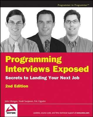 Book cover of Programming Interviews Exposed