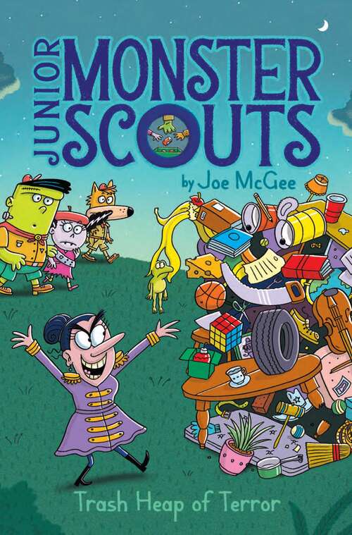 Book cover of Trash Heap of Terror (Junior Monster Scouts #5)