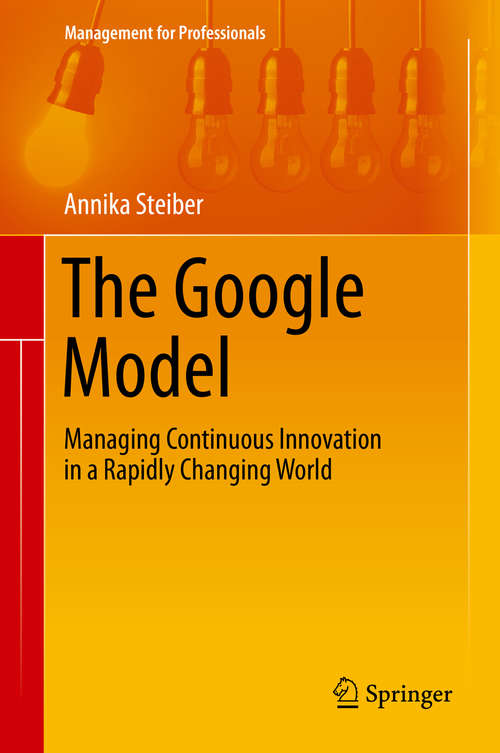 Book cover of The Google Model