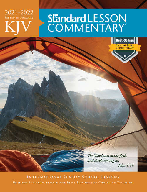 Book cover of KJV Standard Lesson Commentary® 2021-2022 (Standard Lesson Comm)
