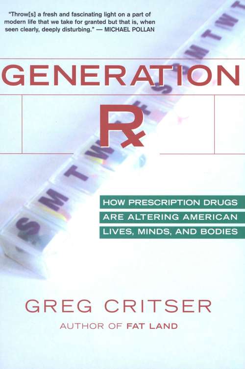 Book cover of Generation Rx