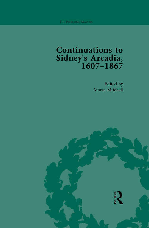 Book cover of Continuations to Sidney's Arcadia, 1607-1867, Volume 4