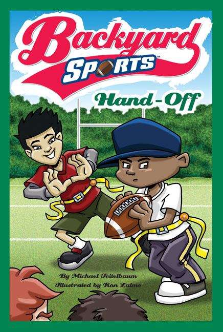 Book cover of Hand-Off (Backyard Sports #4)