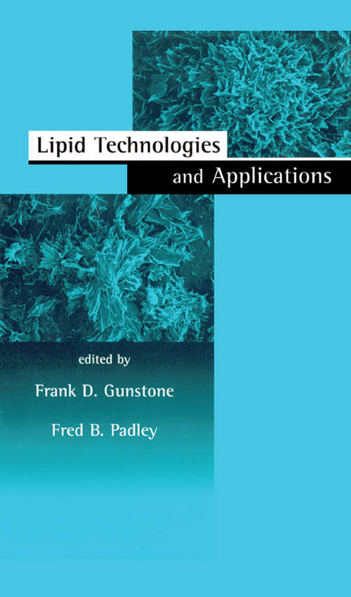 Book cover of Lipid Technologies and Applications (Oily Press Lipid Library Ser.)