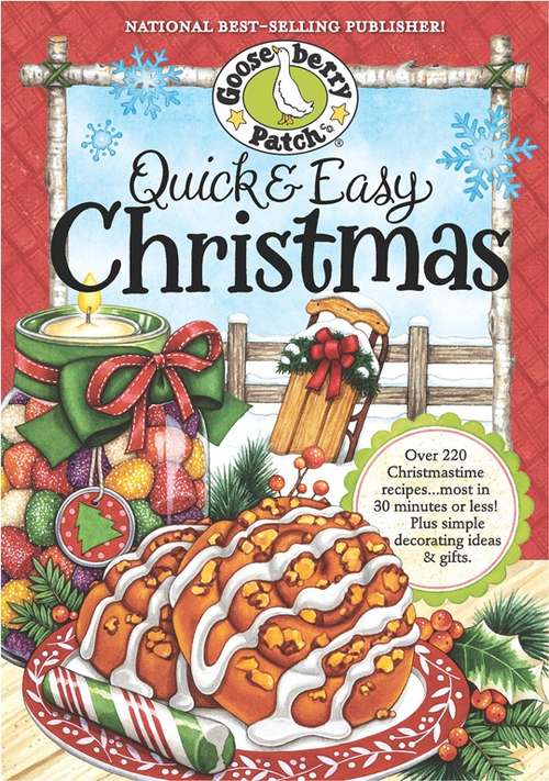 Book cover of Quick & Easy Christmas Cookbook