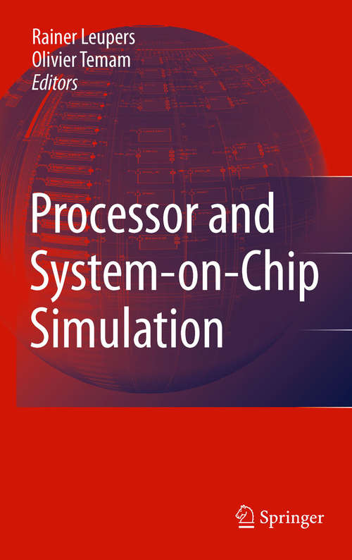Book cover of Processor and System-on-Chip Simulation