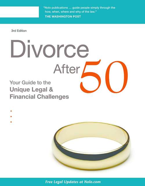 Book cover of Divorce After 50