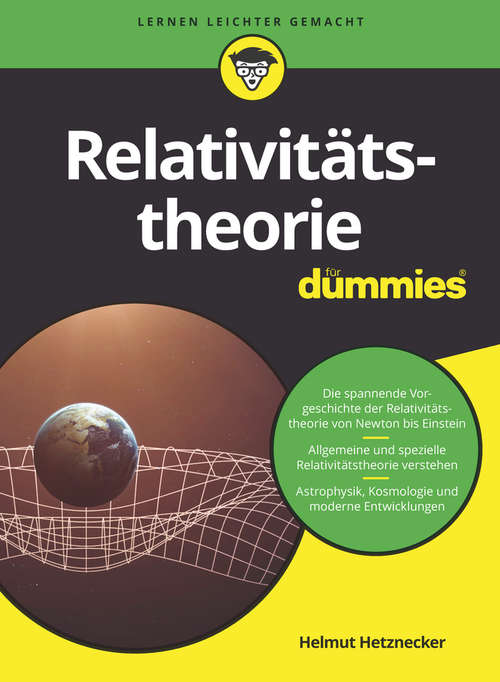Book cover of Relativitätstheorie für Dummies (Für Dummies)