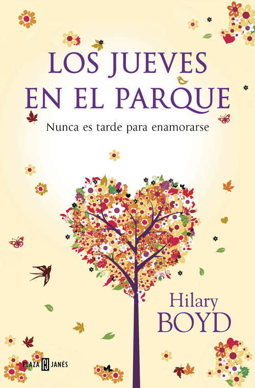 Book cover of Los jueves en el parque: Nunca es tarde para enamorarse