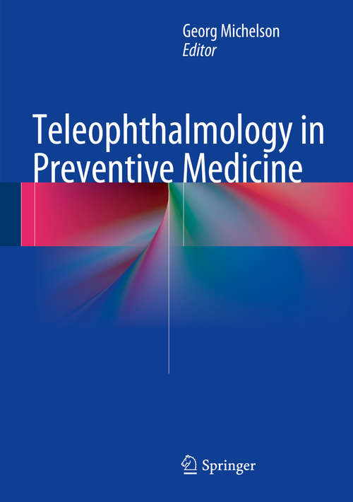 Book cover of Teleophthalmology in Preventive Medicine