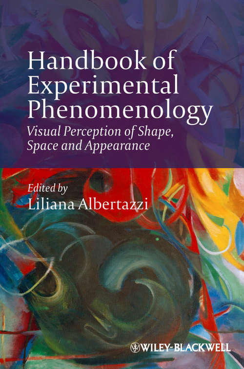 Book cover of Handbook of Experimental Phenomenology