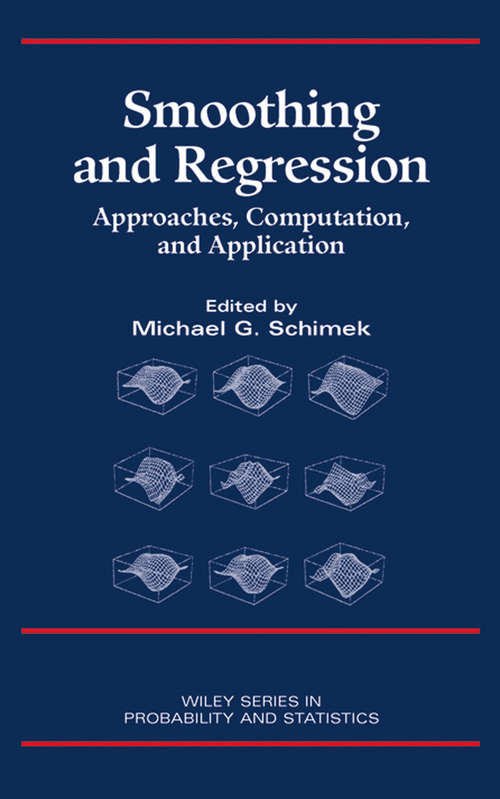 Book cover of Smoothing and Regression
