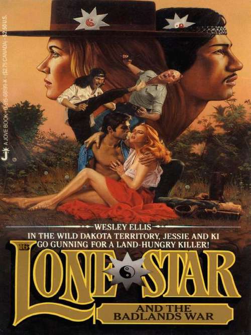 Book cover of Lone Star and the Badlands War (Lone Star #16)