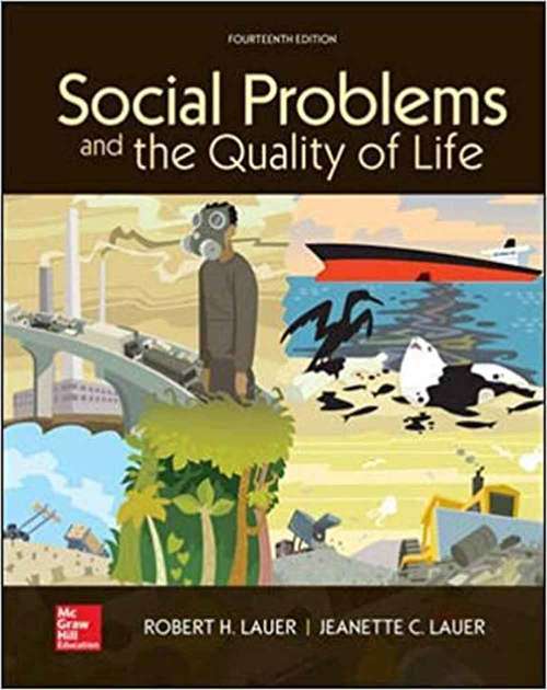 Book cover of Social Problems And The Quality Of Life