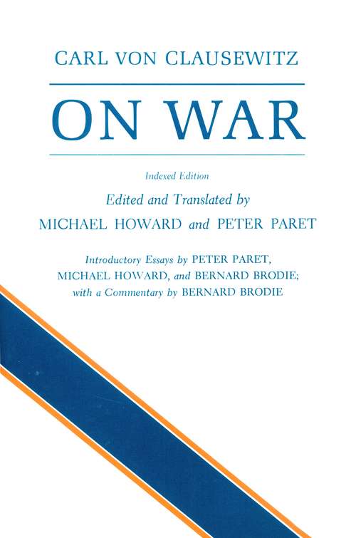 Book cover of On War