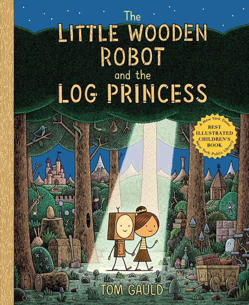 Book cover of The Little Wooden Robot and the Log Princess