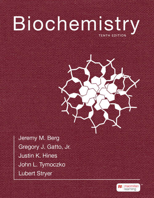 Book cover of Biochemistry (Tenth Edition)