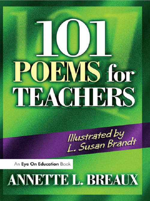 Book cover of 101 Poems for Teachers