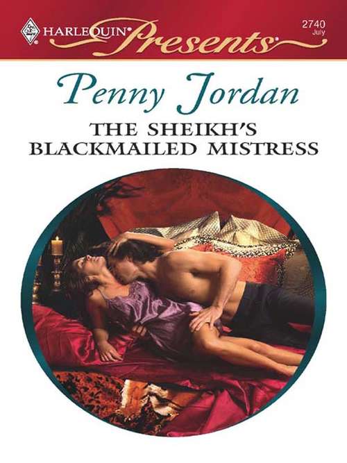 Book cover of The Sheikh's Blackmailed Mistress