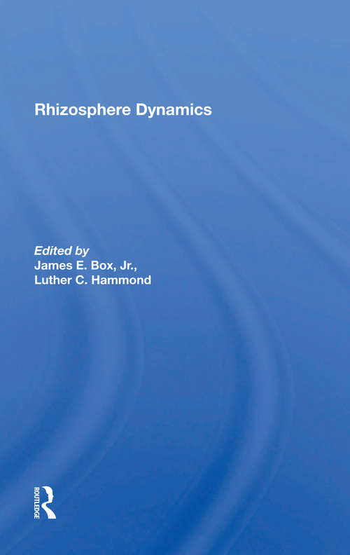 Rhizosphere Dynamics
