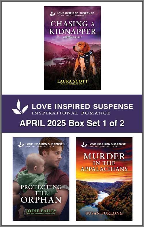 Book cover of Love Inspired Suspense April 2025 - Box Set 1 of 2 (Original)